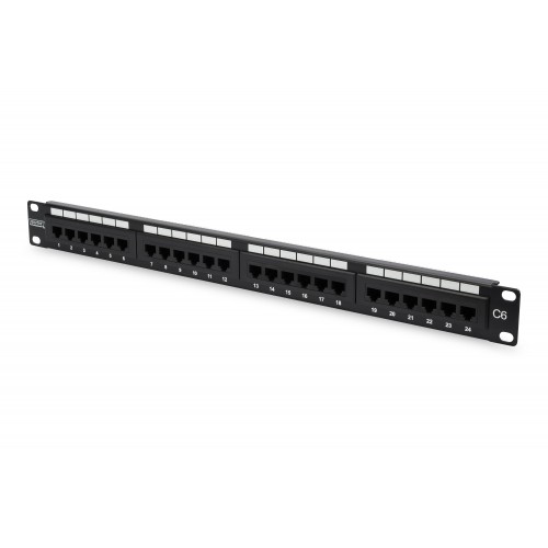 DIGITUS DN-91624U 24 PORT CAT6 UTP PATCH PANEL