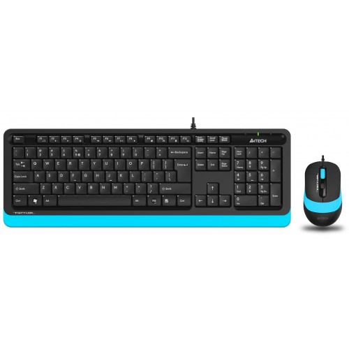 A4 TECH F1010 Q USB MAVİ-SİYAH FN-MM KLV+OPT. MOUSE 1600