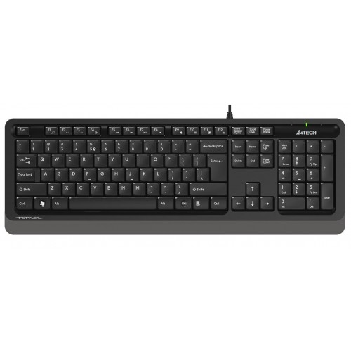 A4 TECH FK10 Q USB SİYAH-GRİ TR FN-MULTİMEDYA
