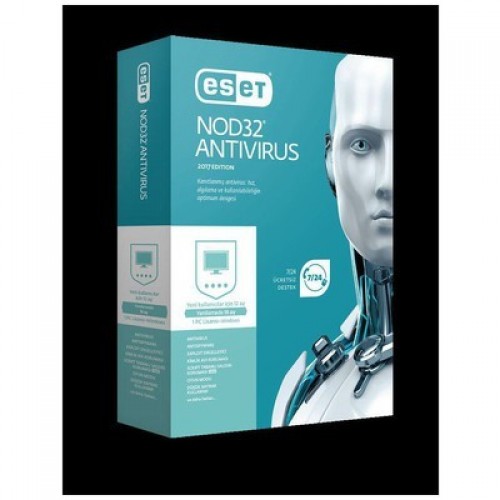 ESET NOD32 ANTIVIRUS KUTU 1 KULLANICI 1 YIL