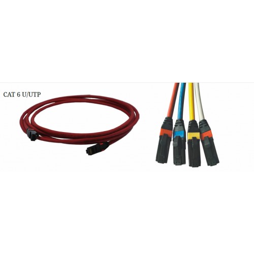 ERAT S/FTP CAT6A  3m 26AWG LS0H Patch Cord Gri