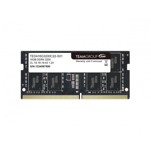 TEAM ELITE Sodimm 8 GB 3200Mhz DDR4 CL22  NB Ram