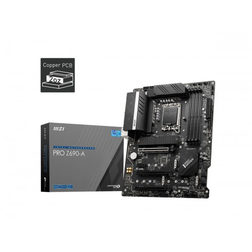 MSI PRO Z690-A SOKET 1700 DDR5 6400 (OC) PCI-E Gen 5 ,M.2 USB3.2 2.5G LAN ATX