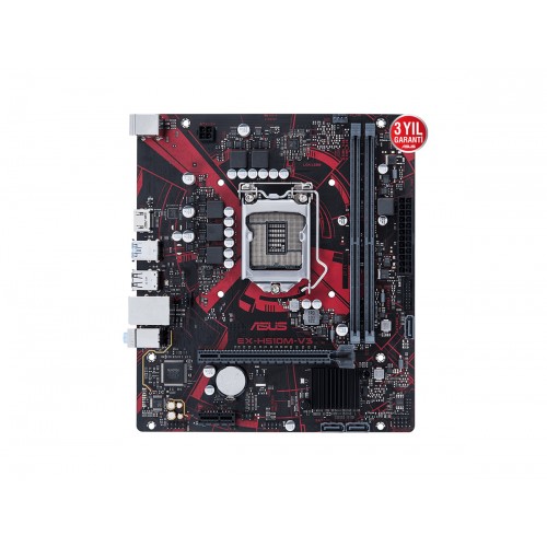 ASUS EX-H510M-V3 Intel H510 LGA1200 Ddr4 3200 HDMI Usb3.2 Matx