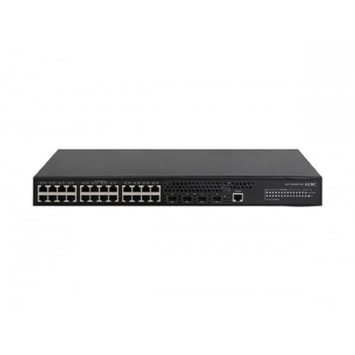 H3C S5024PV3-EI-HPWR 24GE PoE+ Ports (370W), 4xSFP L2 Yönetilebilir Switch