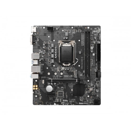 MSI PRO H410M-B SOKET 1200 DDR4 2933 M.2 VGA  HDMI USB 3.2 MATX